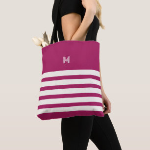 Monogramme Sac fourre-tout Berry Chic Stripes