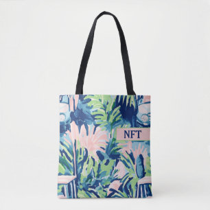 Monogramme Sac fourre-tout de golf tropical floral