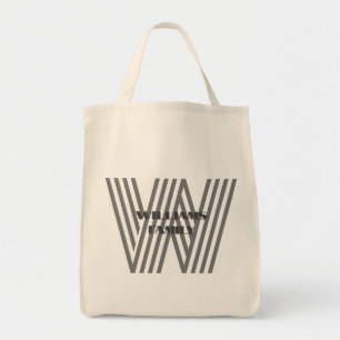 monogramme Sac fourre-tout familial minimaliste te