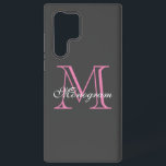 Monogramme Samsung Galaxy S22 Ultra Coque<br><div class="desc">Monogramme Samsung Galaxy S22 Ultra Coque</div>