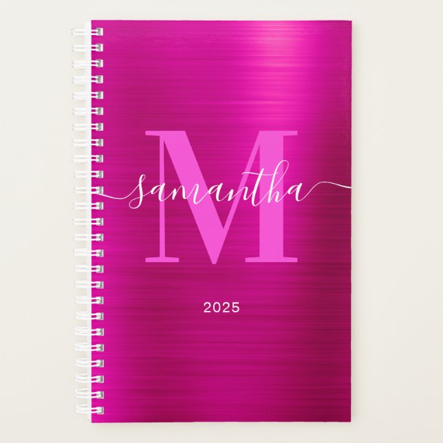 Monogramme Signature Rose Métallic 2025 (Devant)