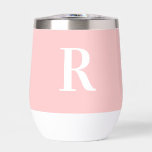 Monogramme Simple Moderne Rose