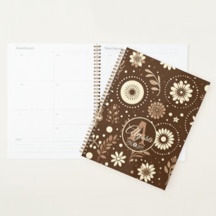 Monogramme Vintage Harmonie Florale