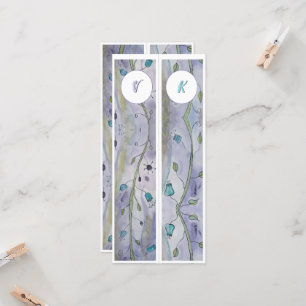 Monogramme Whimsy Floral Deux Signets
