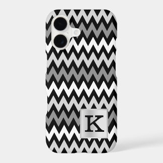 Monogramme Zag Chevron avec choix de couleurs