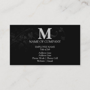 Monogrammes Pour Cartes D'Affaires