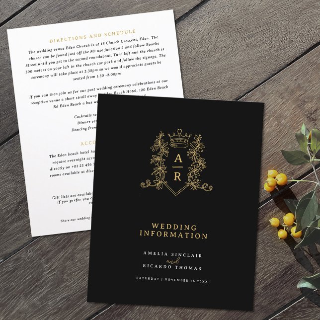 Monographie de la couronne d'or mariage informatio (Créateur téléchargé)