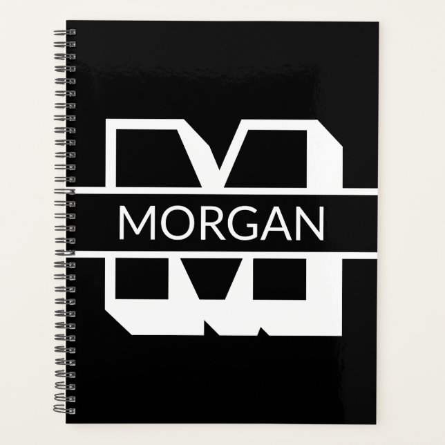 Monographie moderne en noir et blanc (Devant)