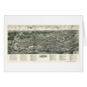 Monroe, carte panoramique de NY - 1923