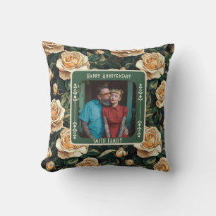 Monsieur et Madame Élégants Coussin de 3e Annivers