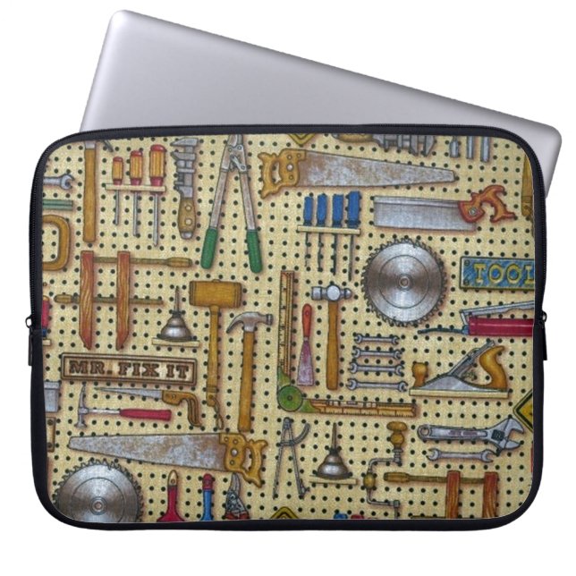 Monsieur Fixe Tout Housse pour Ordinateur Portable (Devant)