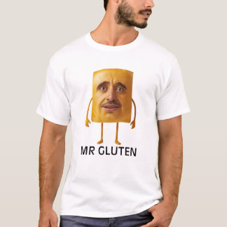 Monsieur Gluten T-shirt Blague pain