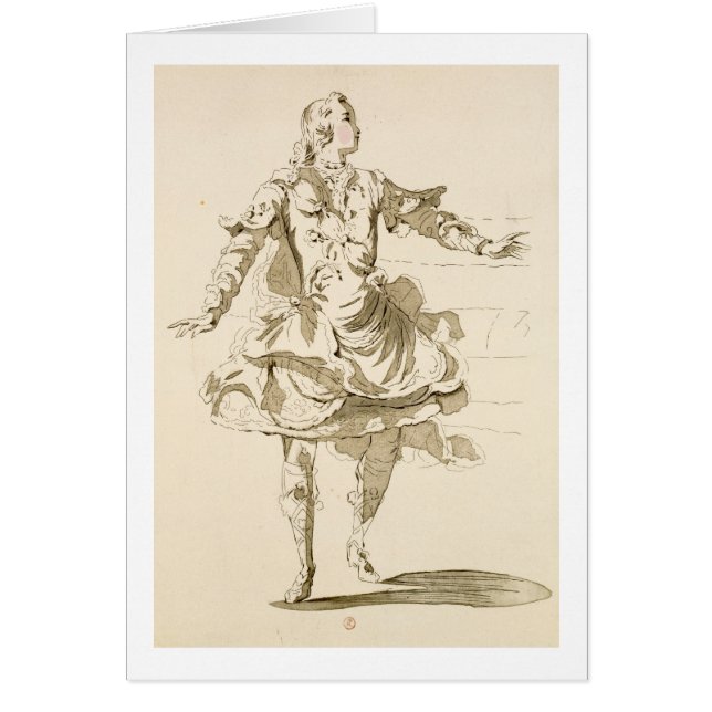 Monsieur Jeliotte comme Pigmalion, dans Pigmalion, (Devant)