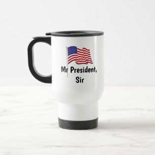 Monsieur le Président, Sir Travel Coffee Mug