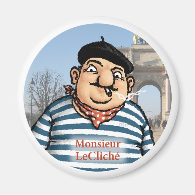 Monsieur LeCliché Magnet (Devant)