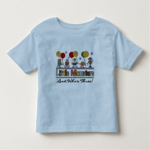 Monster 3ème anniversaire Tshirts et cadeaux