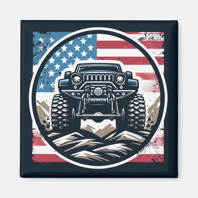 MONSTER CAMION MAGNET (Devant)