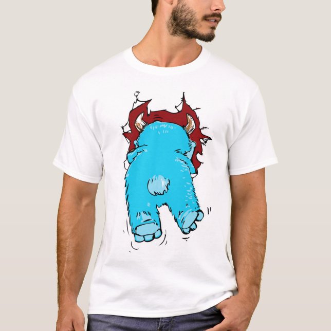 Monster Escape Tshirt à double face (Devant)