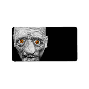 Monster Étiquette de adresse