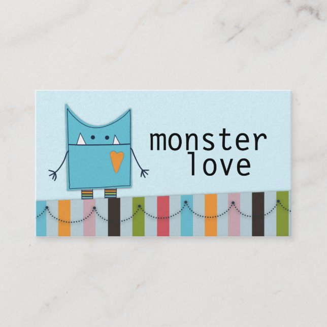 Monster Love Cartes de visite (Devant)