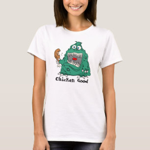 Monster Manger T-shirt poulet frit
