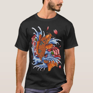 Monster Orange Dragon Fish sur T-Shirt