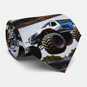 Monster Truck Launch, Mens Cravate