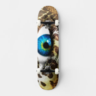 Monster Vision : 7 3/4 Skateboard avec Eye Print