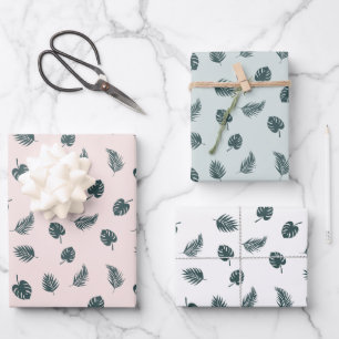 Monstera Palm Feuilles Motif tropical