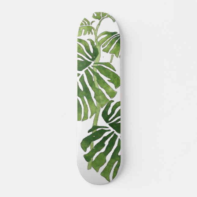 Monstera Skateboard (Devant)