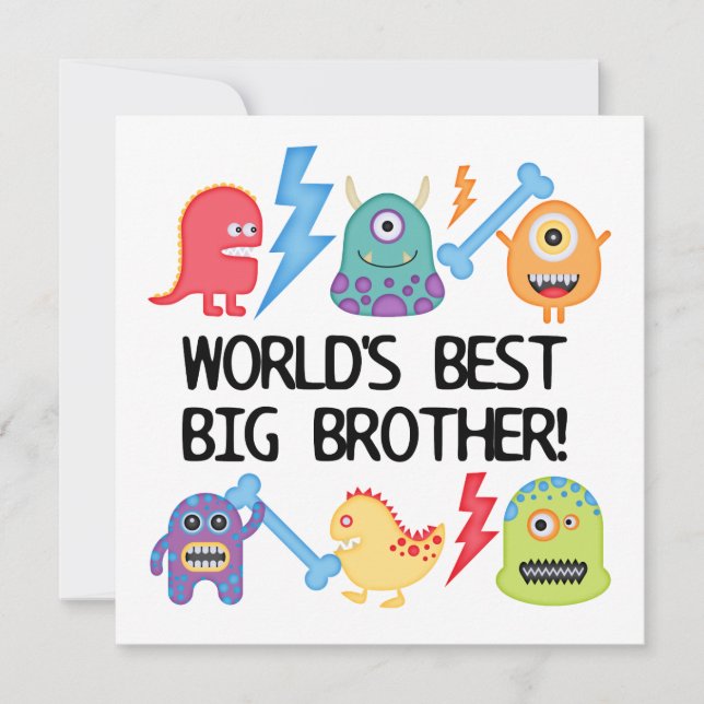 Monsters World's Best Big Brother (Devant)