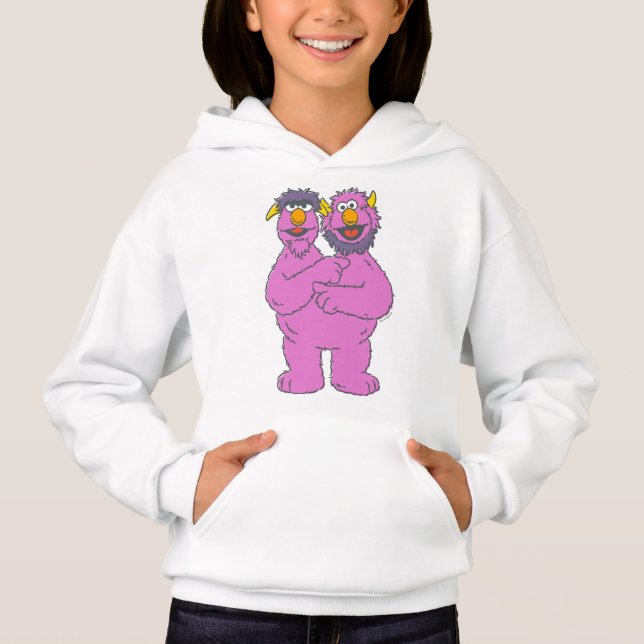 Monstre à deux têtes de Sesame Street (Devant)