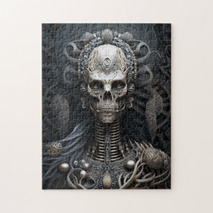 Monstre crâne Squelette Horreur Jigsaw Puzzle