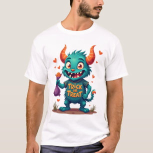 Monstre de bonbons Trick or Treat � T-Shirt Hallow