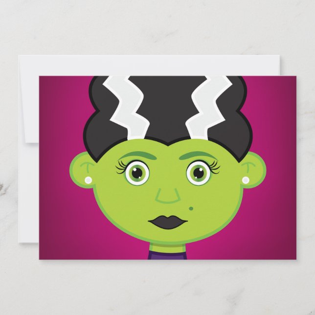Monstre de fille verte (Devant)