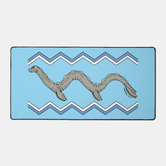 Monstre du lac canadien et Zigzags (Recto)
