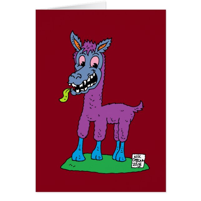 Monstre en lama (Devant)