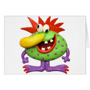 Monstre jaune de nez