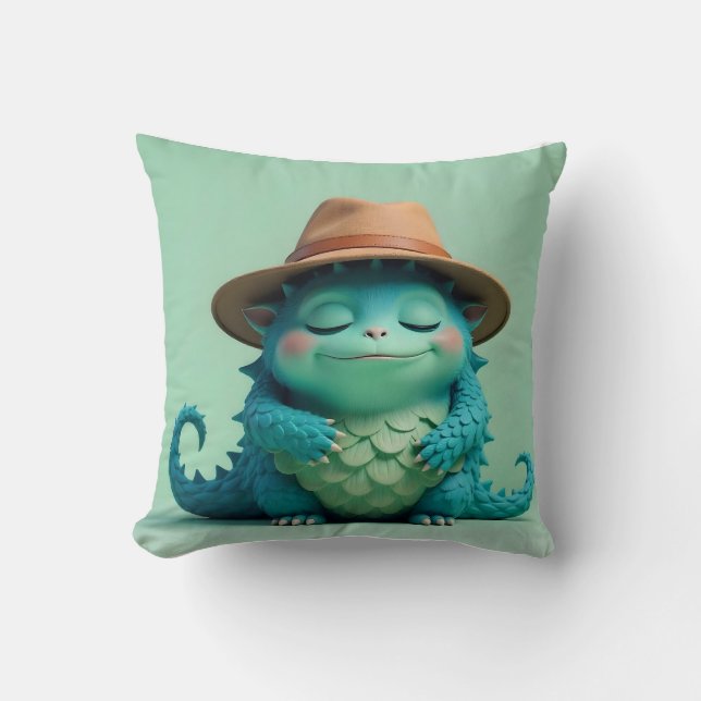 Monstre mignon sur un Coussin (Recto)