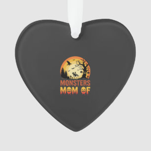 Monstres d'Halloween Maman de la famille squelette