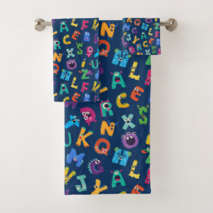 Monstres enfants ABC Silly Alphabet Monster