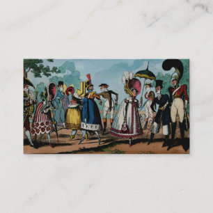 Monstrosités de 1818 ~ Carte de visite