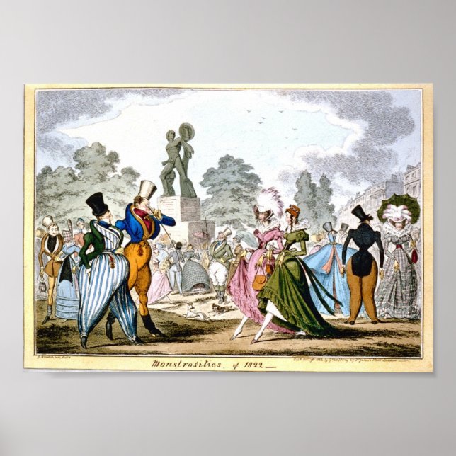 Monstrosités de 1822 Poster (Devant)