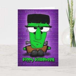 Monstrueusement carte de Frankie Halloween