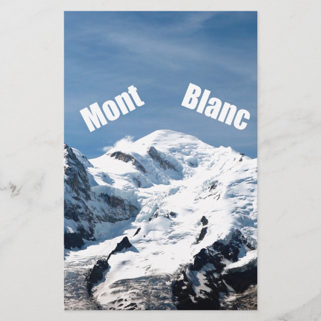Mont Blanc Mountain - Magnificent ! (Devant)