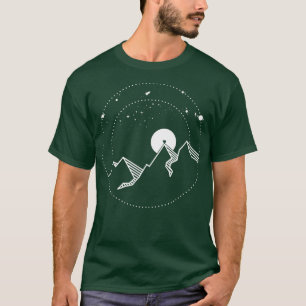 Mont, hiking, T-shirt spatial