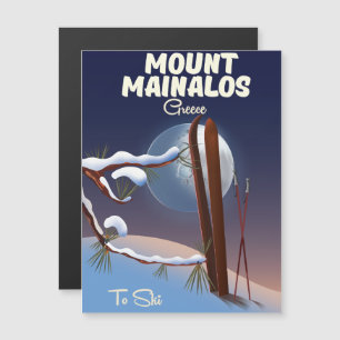 Mont Mainalos impression de ski grec.