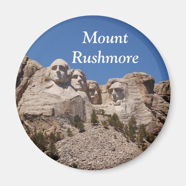 Mont Rushmore - aimant souvenir (Devant)