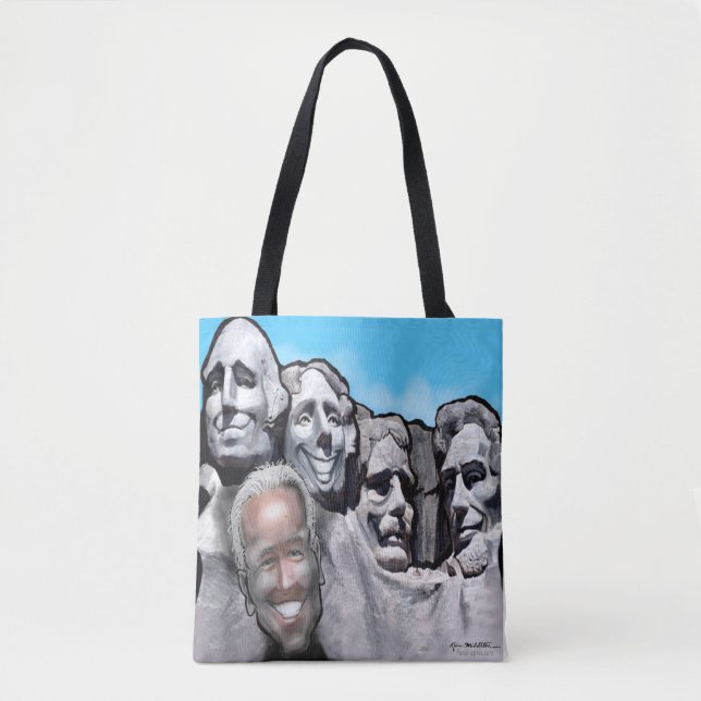 Mont Rushmore avec Sac fourre-tout Biden (Devant)