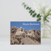 Mont Rushmore - carte postale (Debout devant)